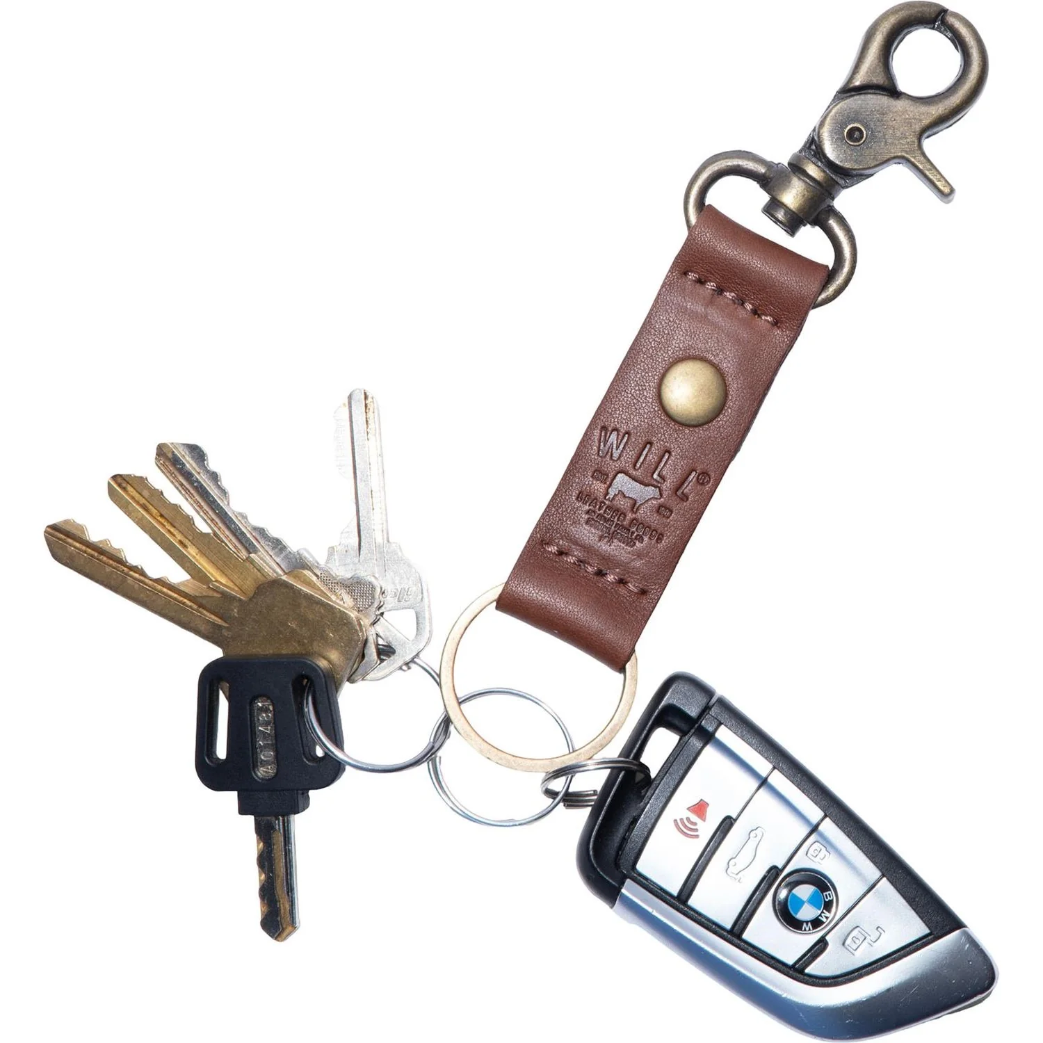 Will Leather Goods - Unisex Wren Keychain Accessory - Image 5