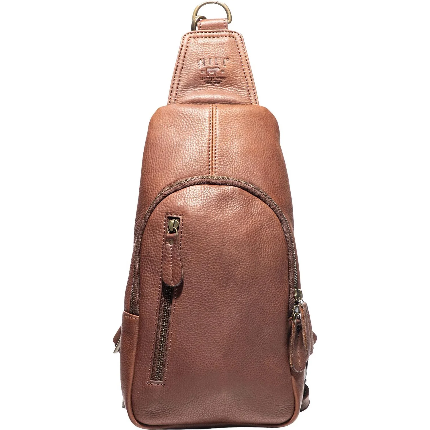 Will Leather Goods - Unisex Zip Around Sling Bag - Image 2