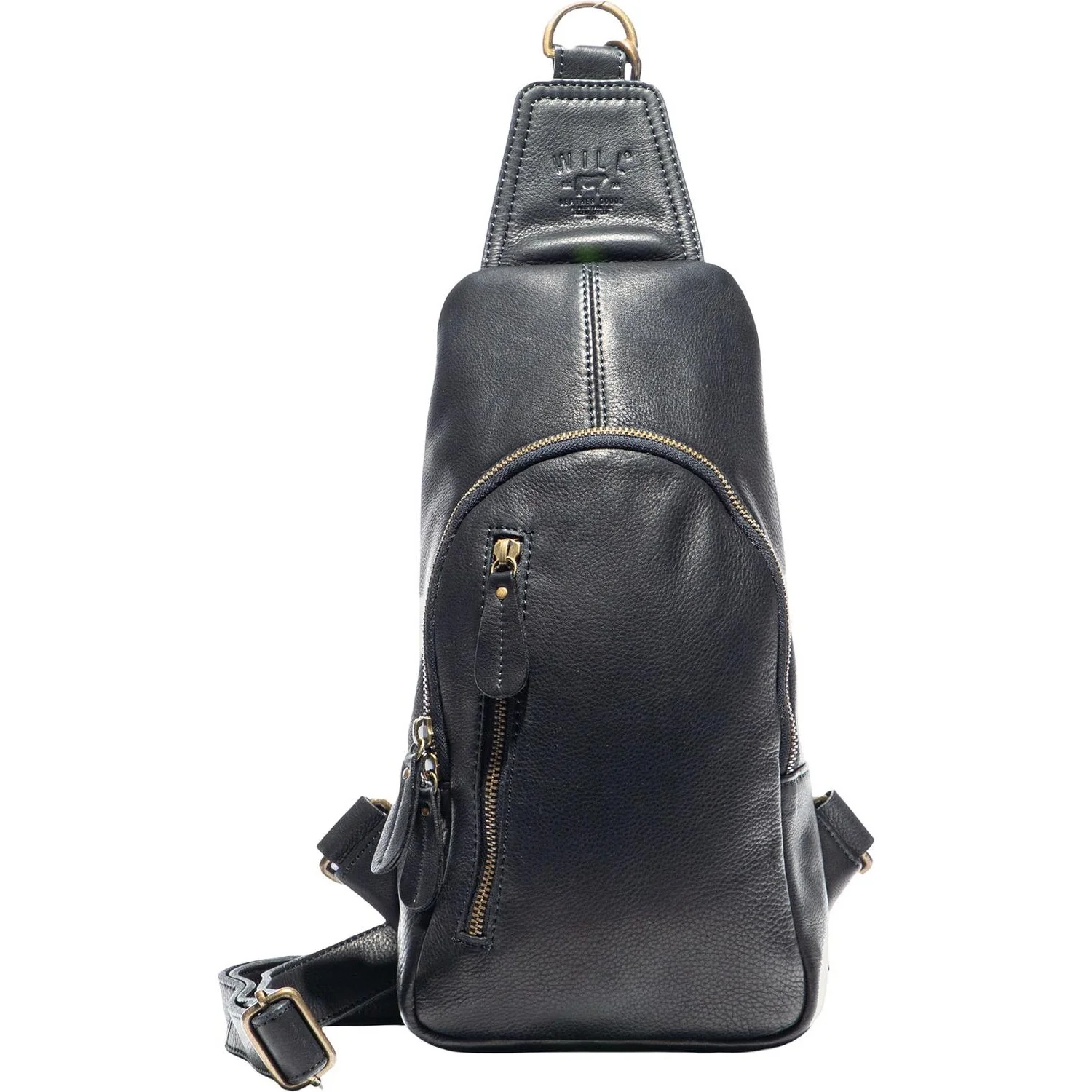 Will Leather Goods - Unisex Zip Around Sling Bag - Image 6