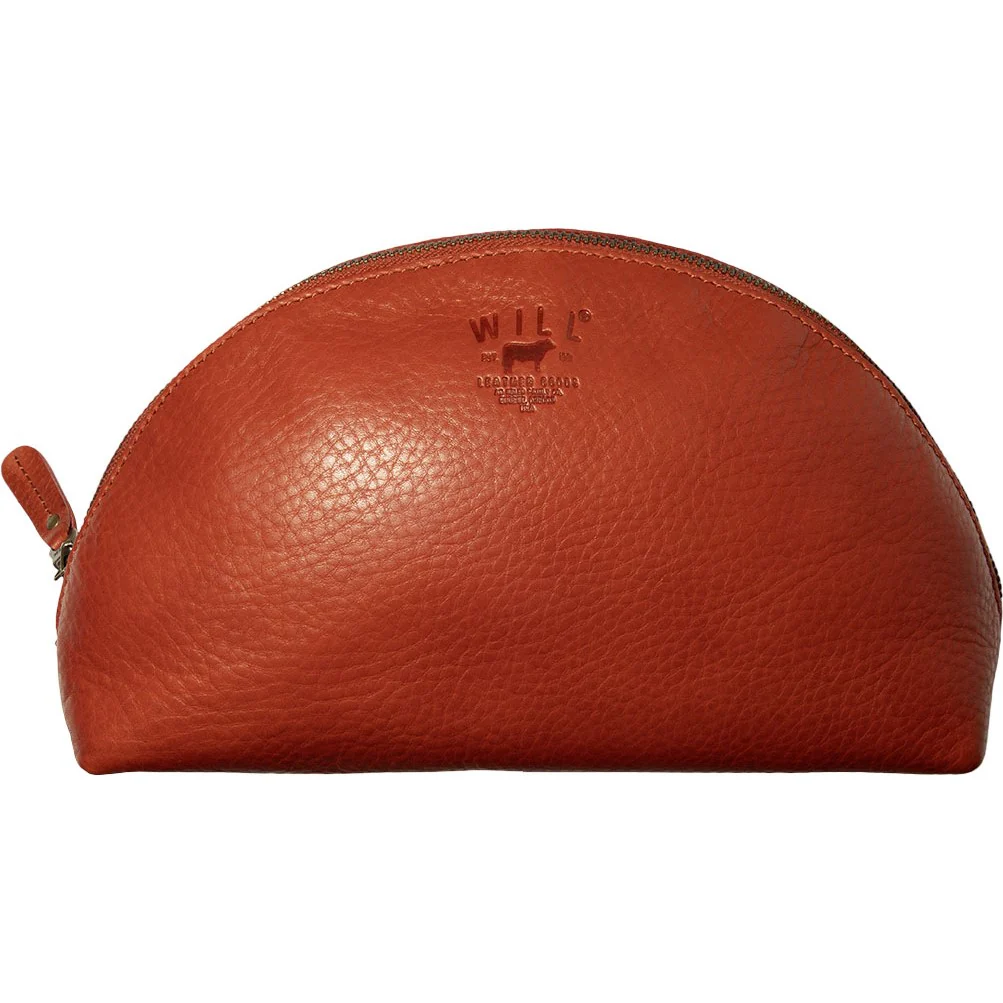 Will Leather Goods - Womens Zip Cosmetic Large Pouch - Image 5