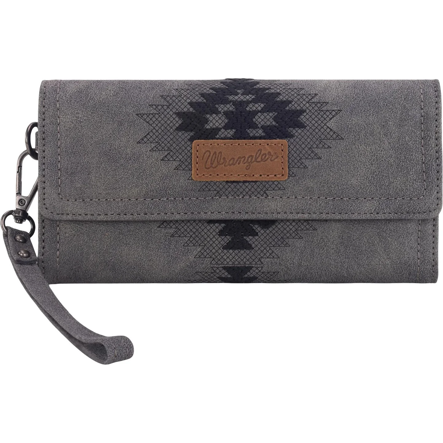Wrangler - Womens Aztec Embroidered Wallet/Wristlet - Image 2