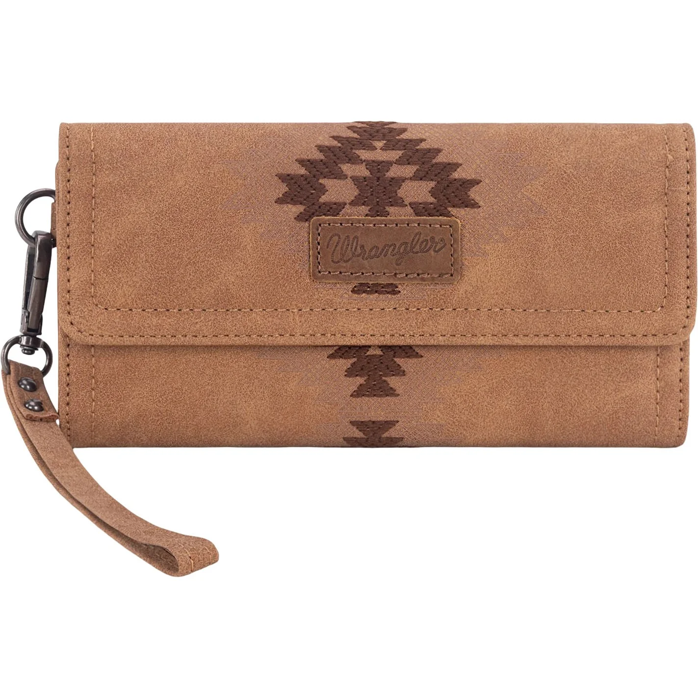 Wrangler - Womens Aztec Embroidered Wallet/Wristlet - Image 3