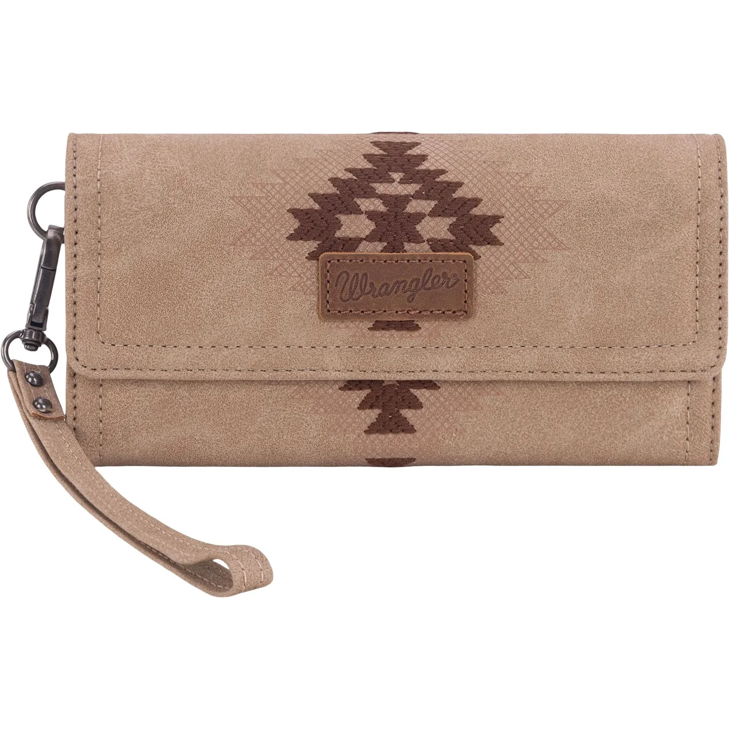 Wrangler - Womens Aztec Embroidered Wallet/Wristlet - Image 5