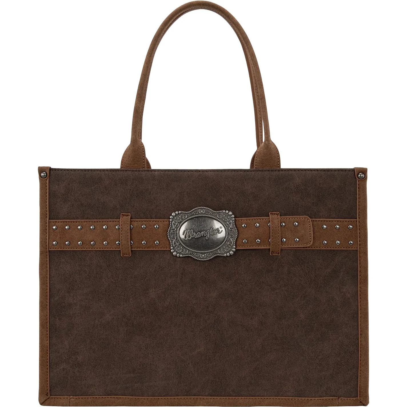 Wrangler - Womens Buckle Concealed Carry Large Tote Bag