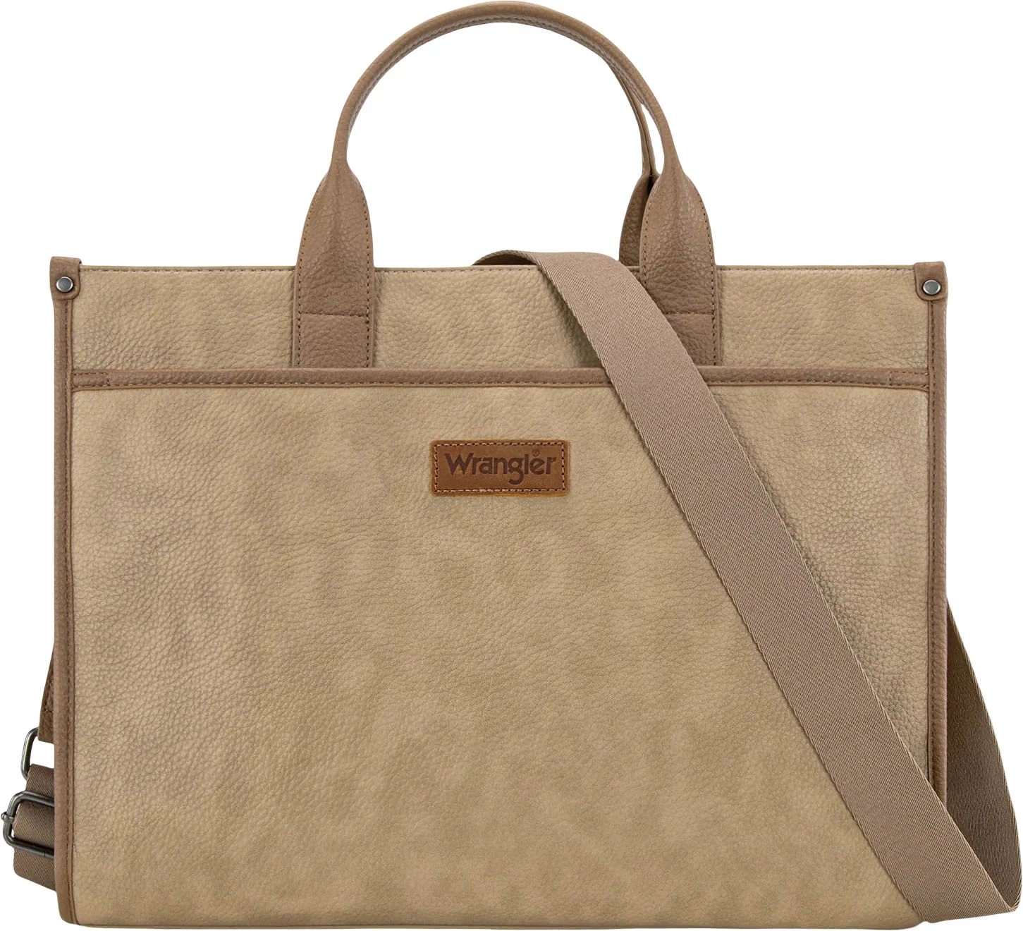 Wrangler - Womens Carry-All Large Tote Work Tote/Crossbody Bag - Image 4