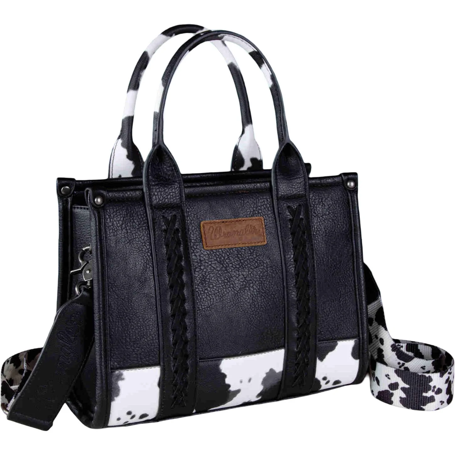 Wrangler - Womens Croc Print Concealed Carry Tote/Crossbody Bag