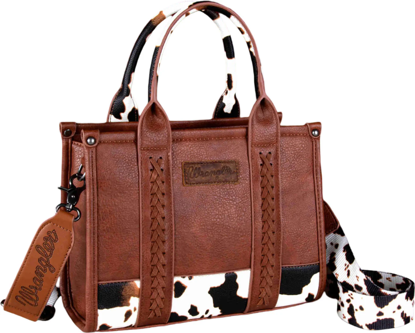 Wrangler - Womens Croc Print Concealed Carry Tote/Crossbody Bag - Image 10
