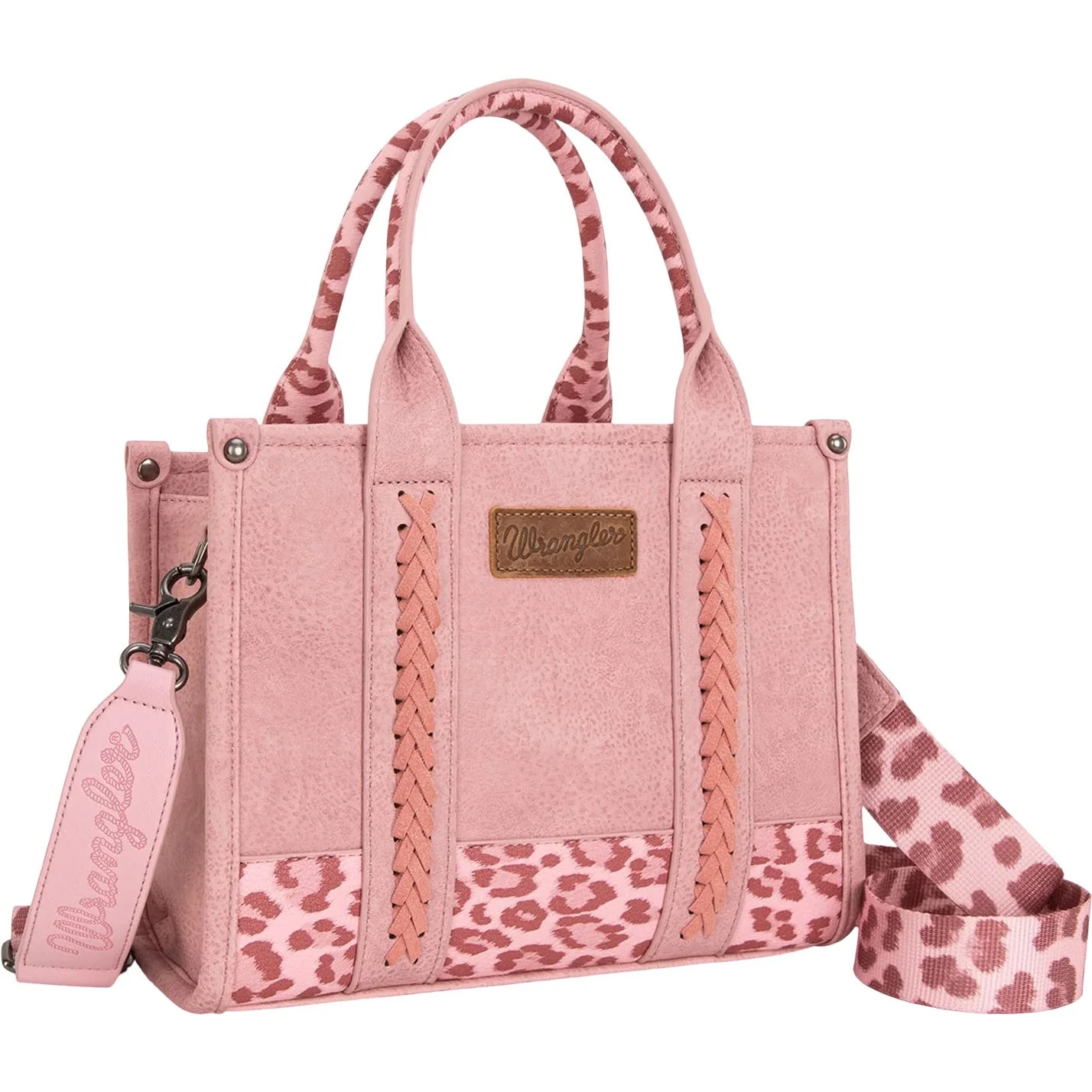 Wrangler - Womens Croc Print Concealed Carry Tote/Crossbody Bag - Image 7