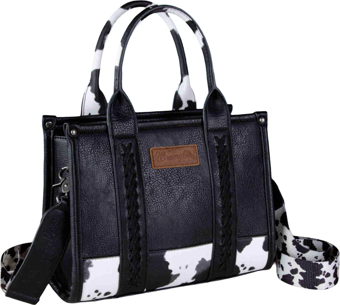Wrangler - Womens Croc Print Concealed Carry Tote/Crossbody Bag - Image 9