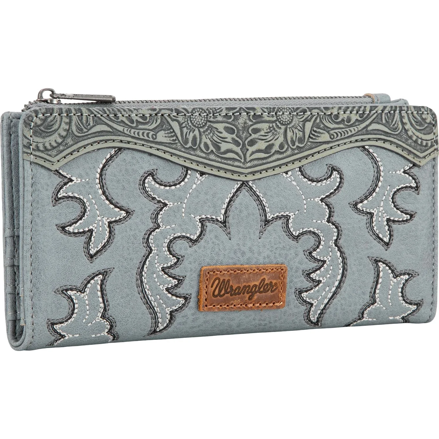 Wrangler - Womens Embroidered Bi-Fold Wallet - Image 4
