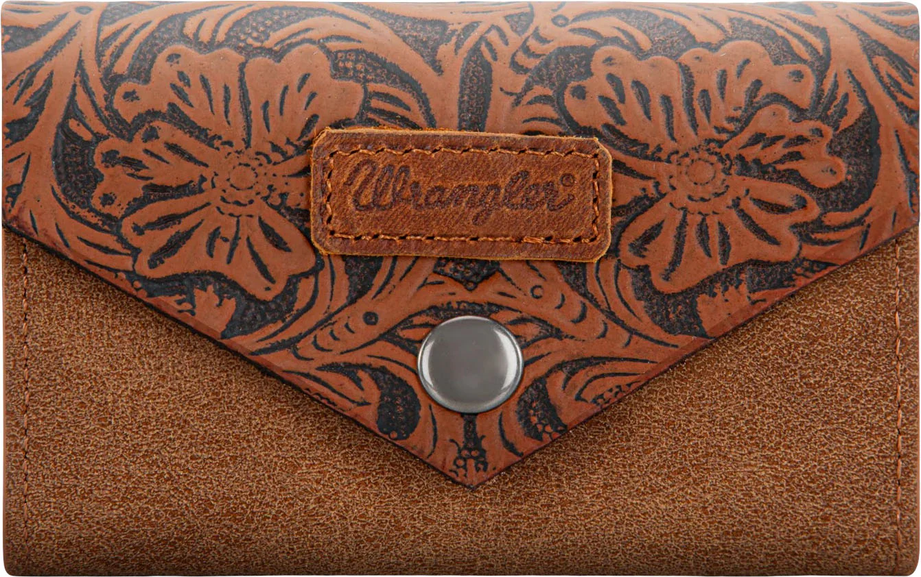 Wrangler - Womens Floral Tooled Card Holder - Image 10