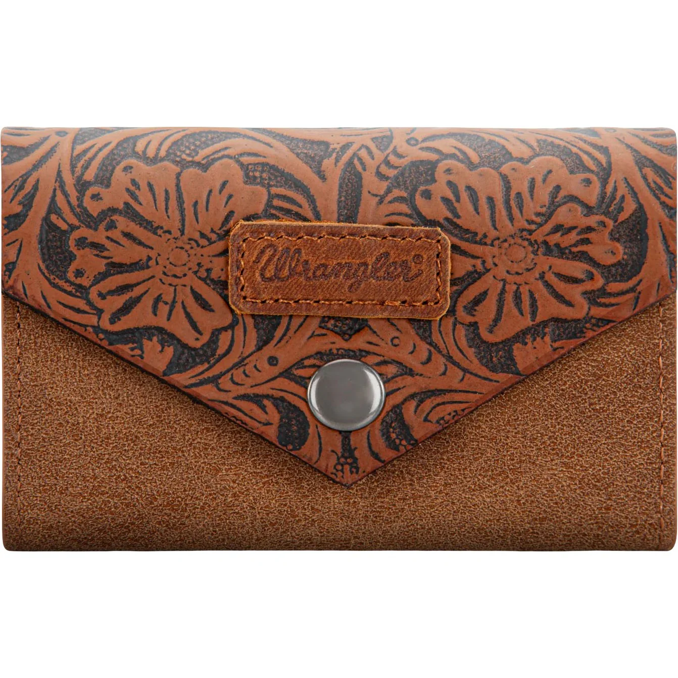 Wrangler - Womens Floral Tooled Card Holder - Image 3