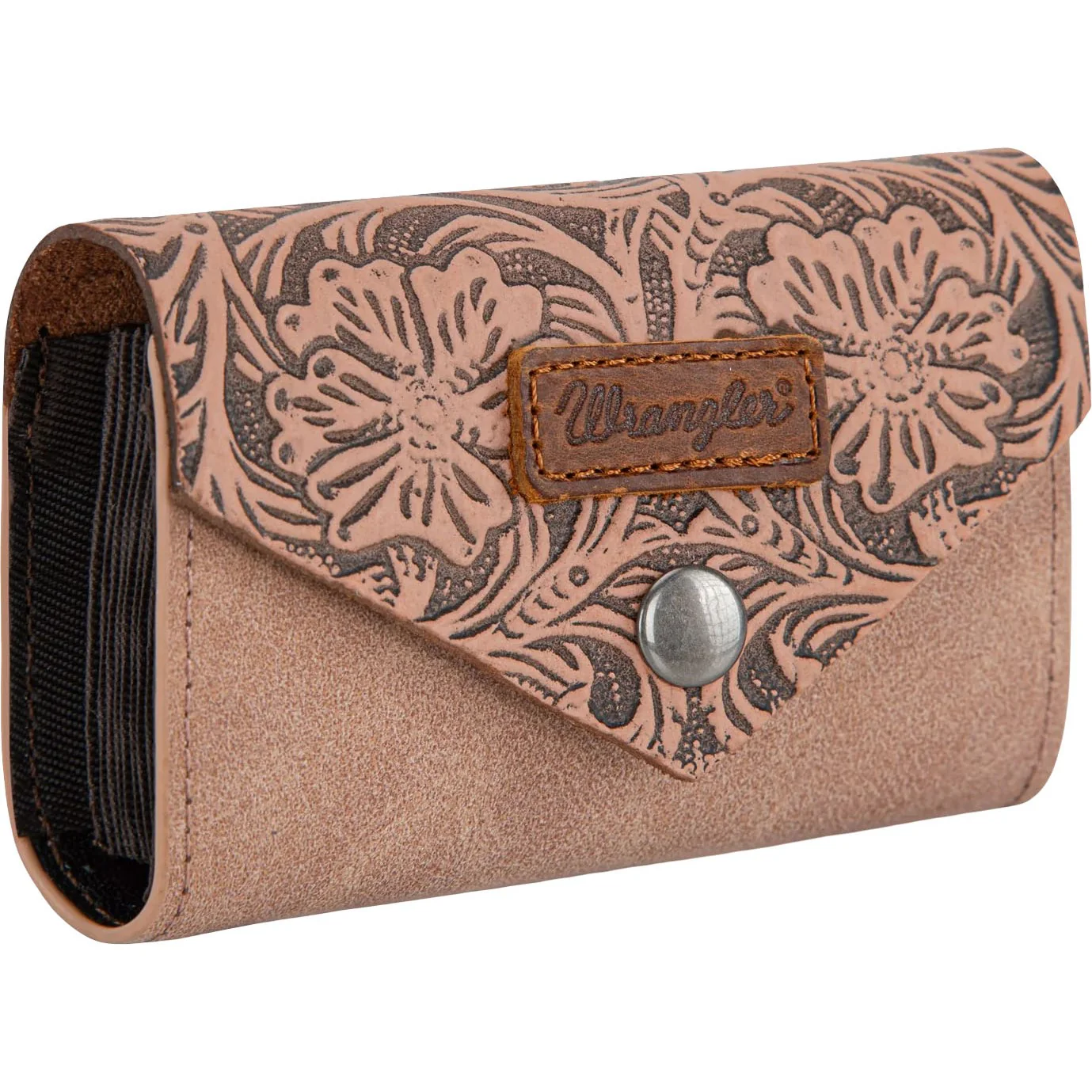 Wrangler - Womens Floral Tooled Card Holder - Image 4