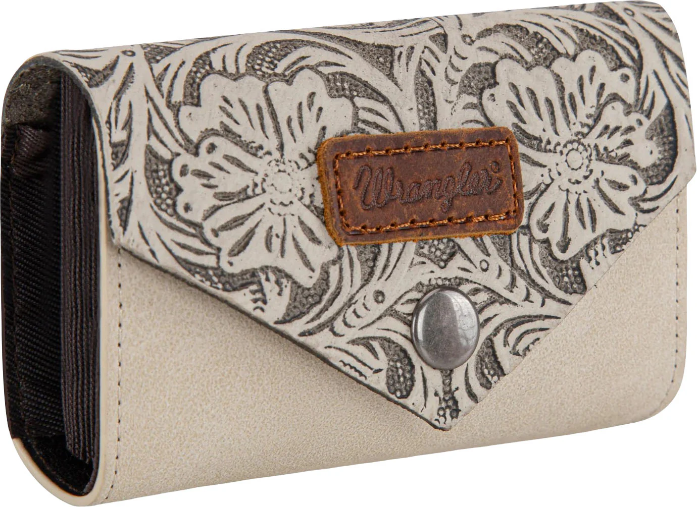 Wrangler - Womens Floral Tooled Card Holder - Image 8