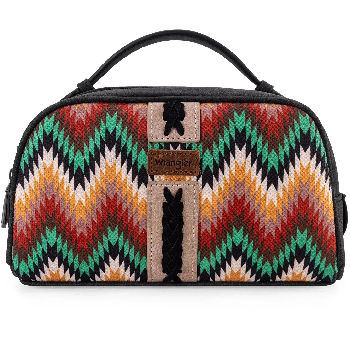 Wrangler - Womens Southwestern Pattern Print Multi-Purpose/Travel Pouch