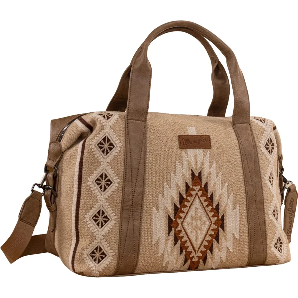 Wrangler - Womens Southwestern Print Duffle Bag - Image 6
