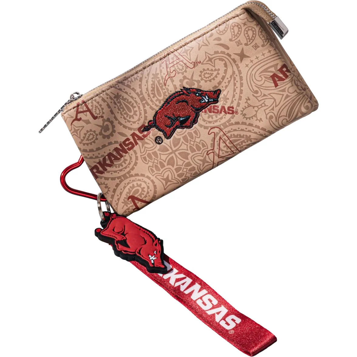 Wrangler - Womens University Of Arkansas Razorbacks Wallet/Wristlet