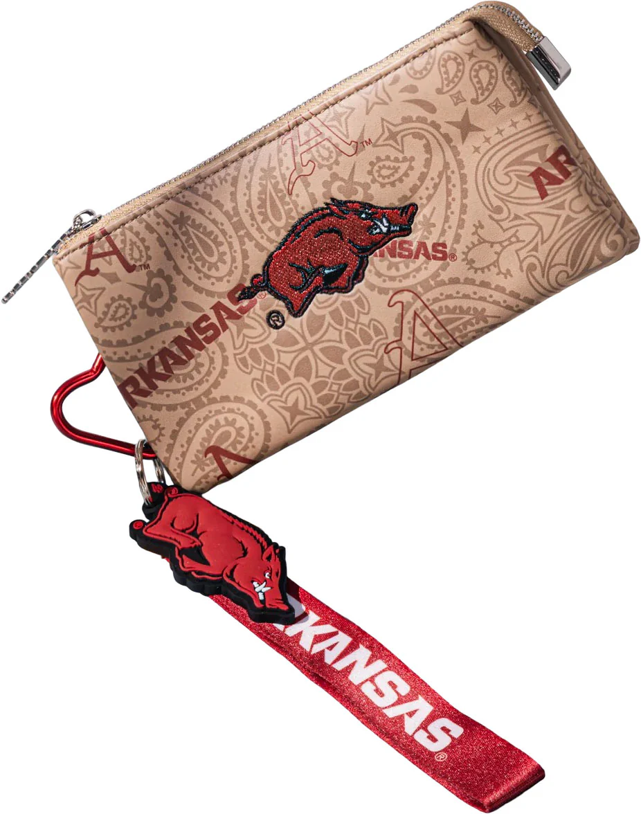 Wrangler - Womens University Of Arkansas Razorbacks Wallet/Wristlet - Image 2