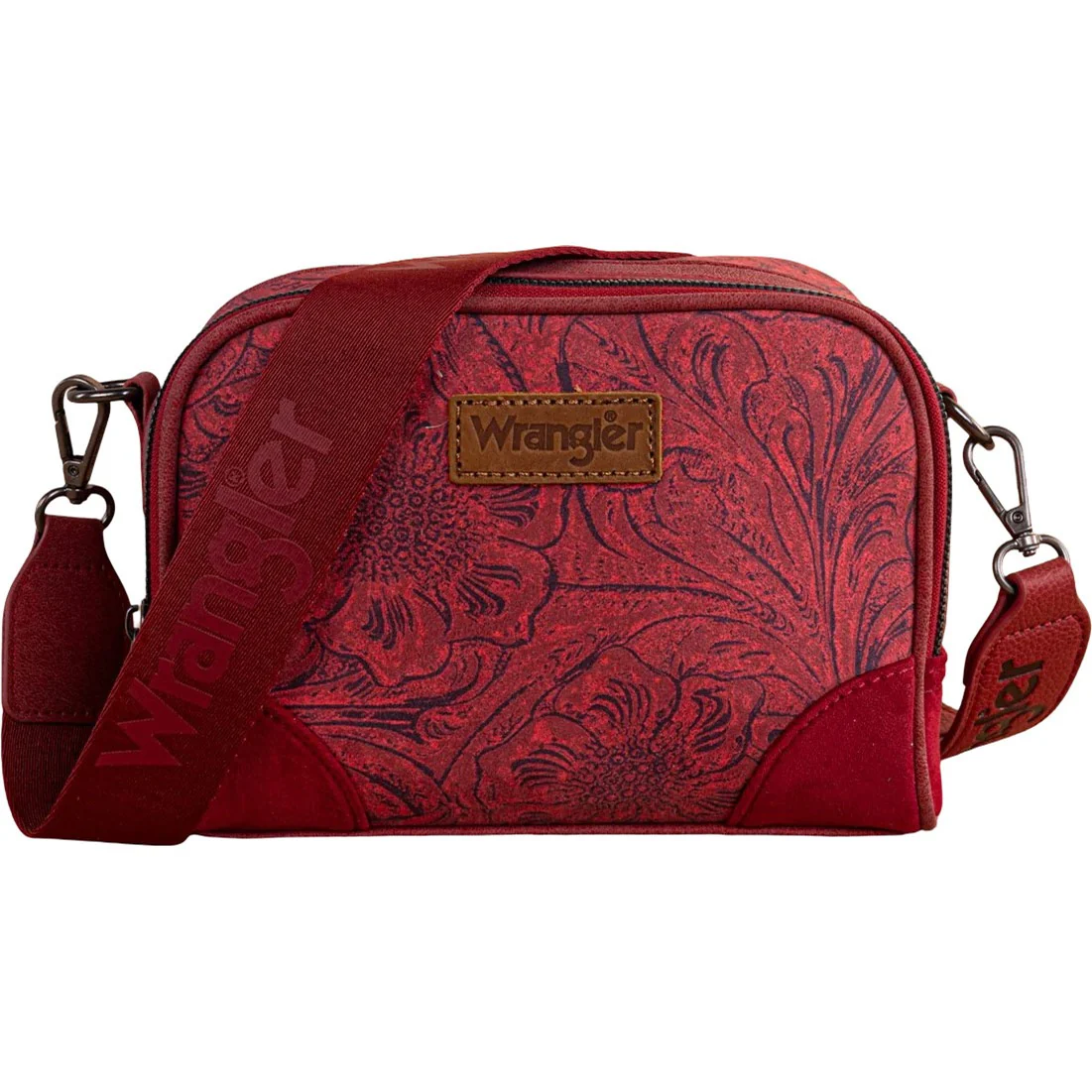 Wrangler - Womens Vintage Floral Printed Small Crossbody Bag