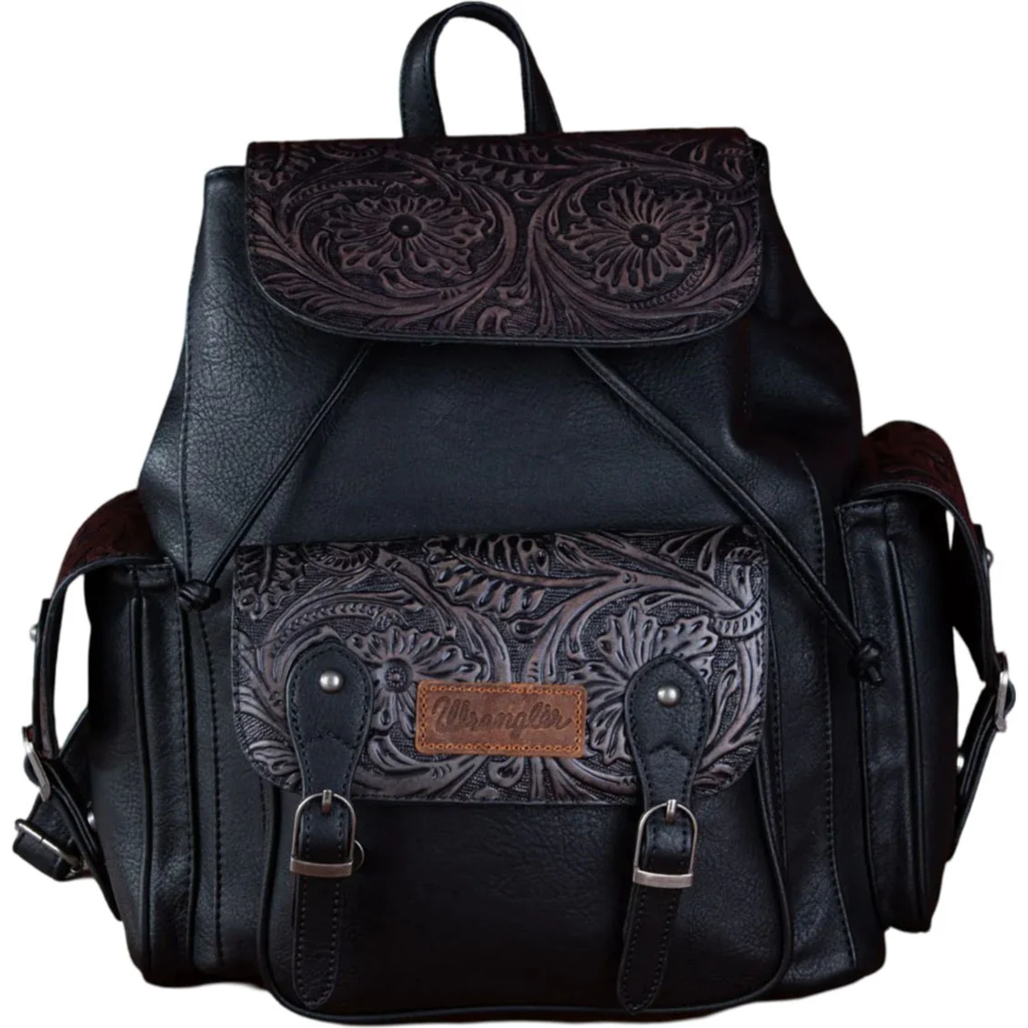 Wrangler - Womens Vintage Floral Tooled Backpack