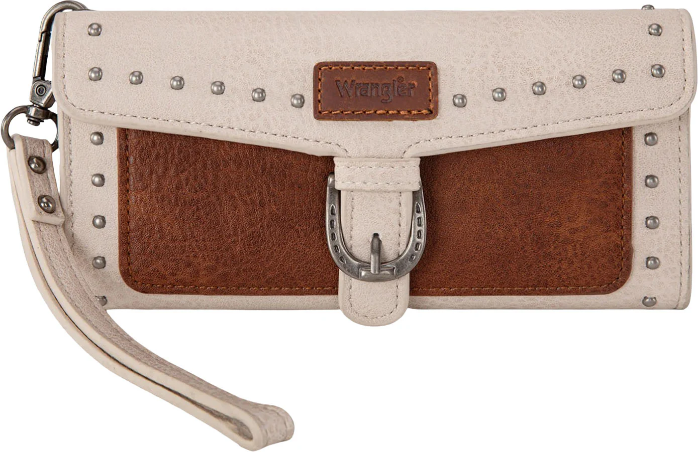 Wrangler - Womens Western Tri-Fold Rfid Wallet/Wristlet With Detachable Credit Card Holder - Image 9
