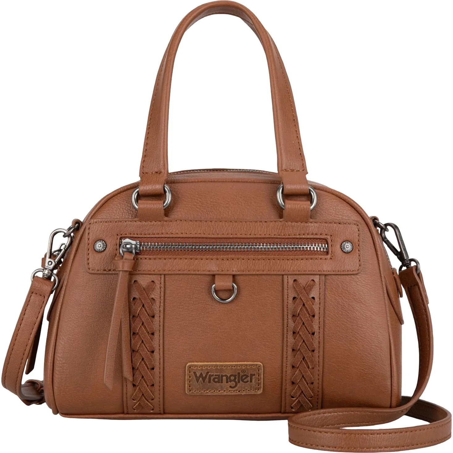 Wrangler - Womens Whipstitch Collection Satchel/Crossbody Bag