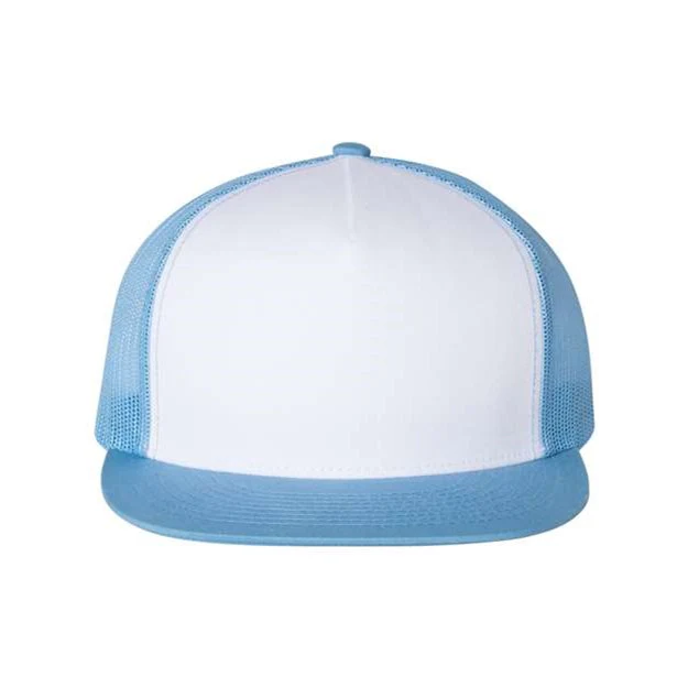 Yp Classics - Mens 6006 Flat Bill Trucker Cap - Image 5