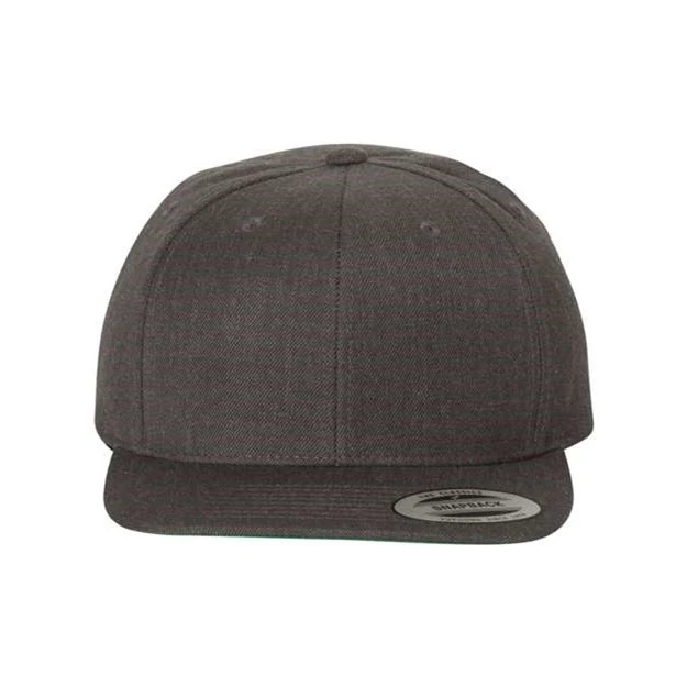 Yp Classics - Mens 6089M Flat Bill Snapback Cap - Image 12