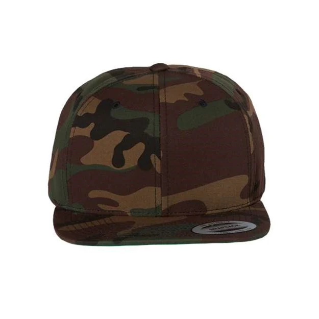 Yp Classics - Mens 6089M Flat Bill Snapback Cap - Image 15