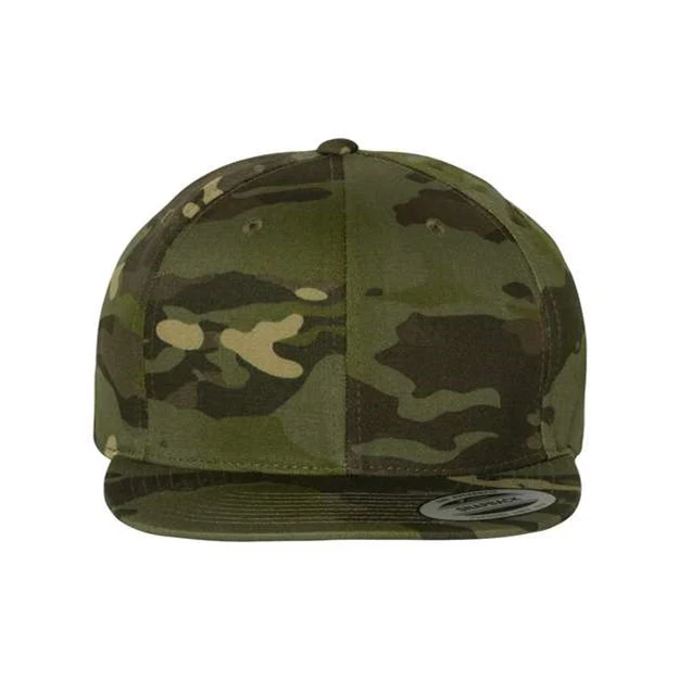 Yp Classics - Mens 6089M Flat Bill Snapback Cap - Image 25