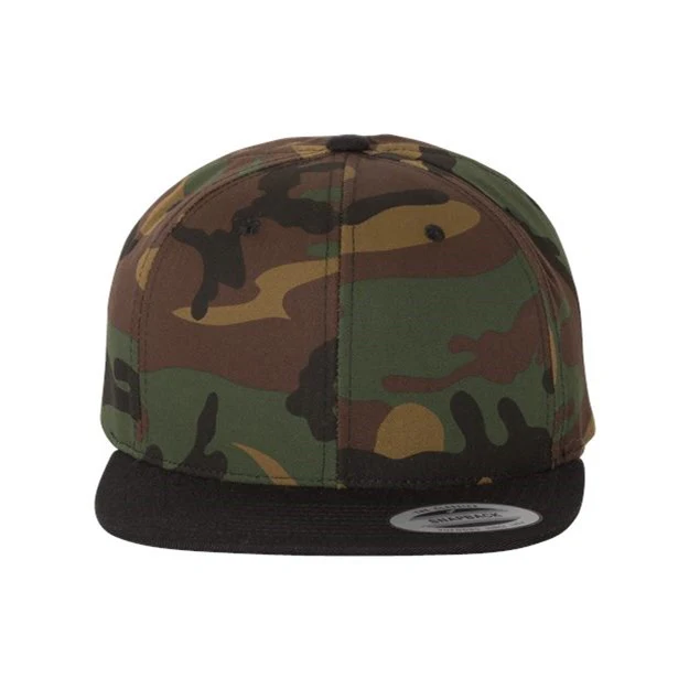 Yp Classics - Mens 6089M Flat Bill Snapback Cap - Image 46