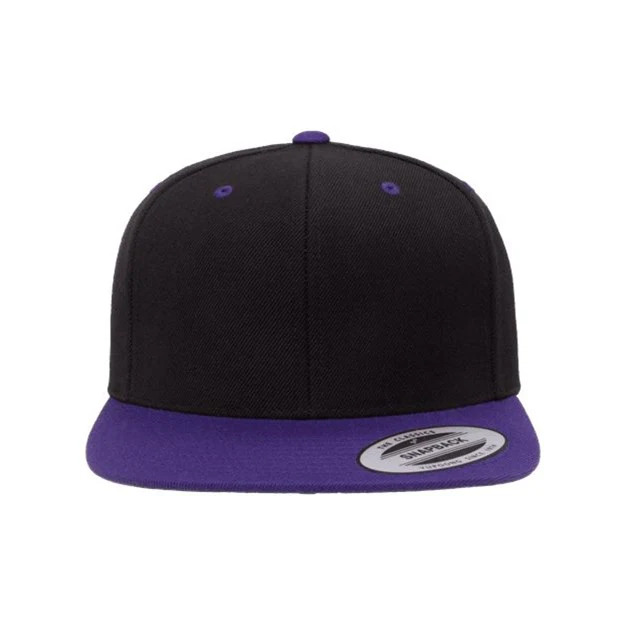 Yp Classics - Mens 6089M Flat Bill Snapback Cap - Image 6