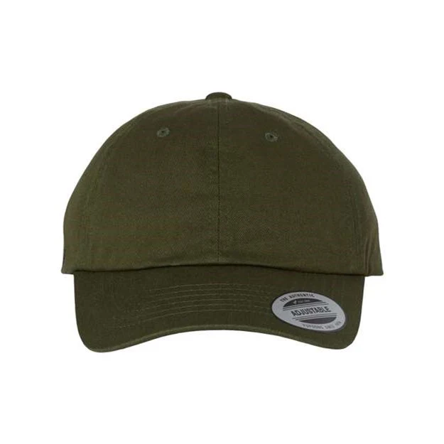 Yp Classics - Mens 6245Ec Eco-Washed Dad Cap - Image 4