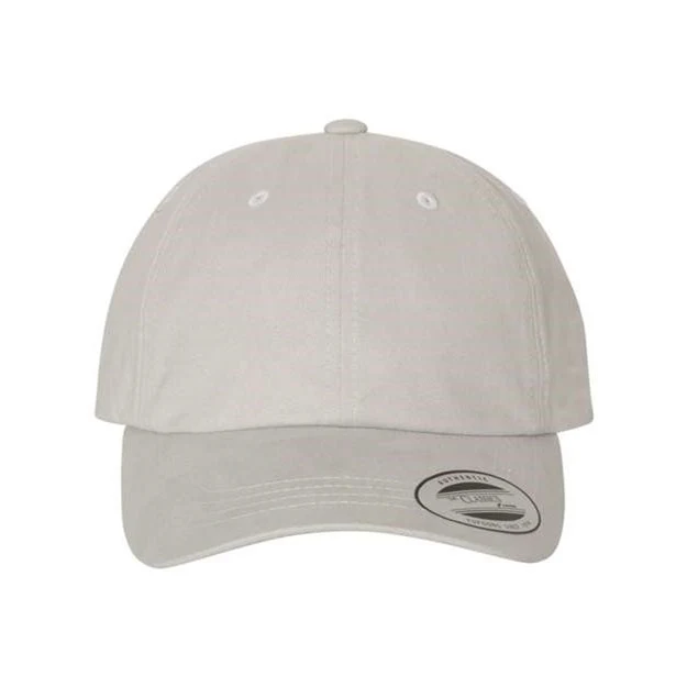Yp Classics - Mens 6245Pt Peached Twill Dad'S Cap - Image 3