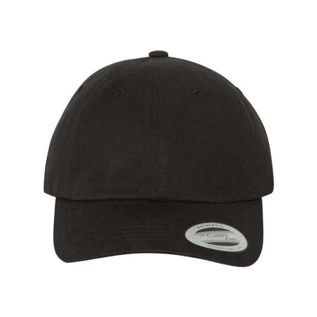 Yp Classics - Mens 6245Pt Peached Twill Dad'S Cap - Image 8