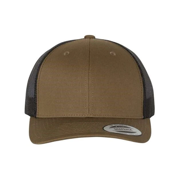 Yp Classics - Mens 6606 Six-Panel Retro Trucker Cap - Image 55