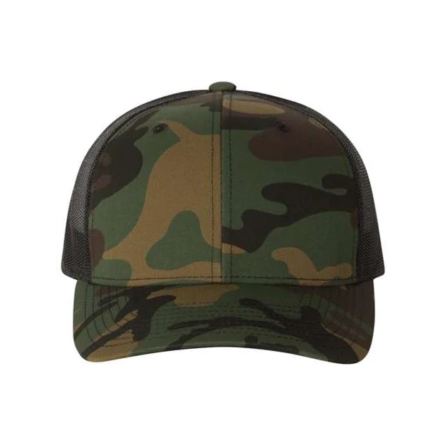 Yp Classics - Mens 6606 Six-Panel Retro Trucker Cap - Image 60