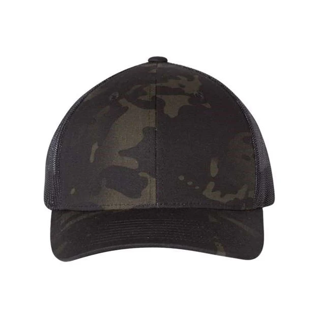 Yp Classics - Mens 6606 Six-Panel Retro Trucker Cap - Image 74