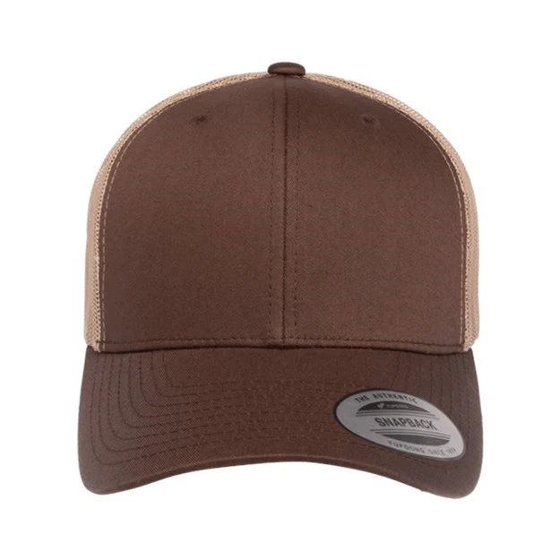 Yp Classics - Mens 6606 Six-Panel Retro Trucker Cap - Image 97